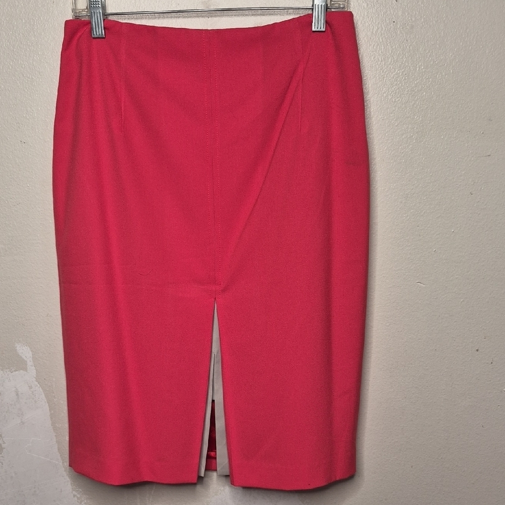 Elie Tahari Woman's Coral Suit and midi Skirt Size 10 - Picture 9 of 15